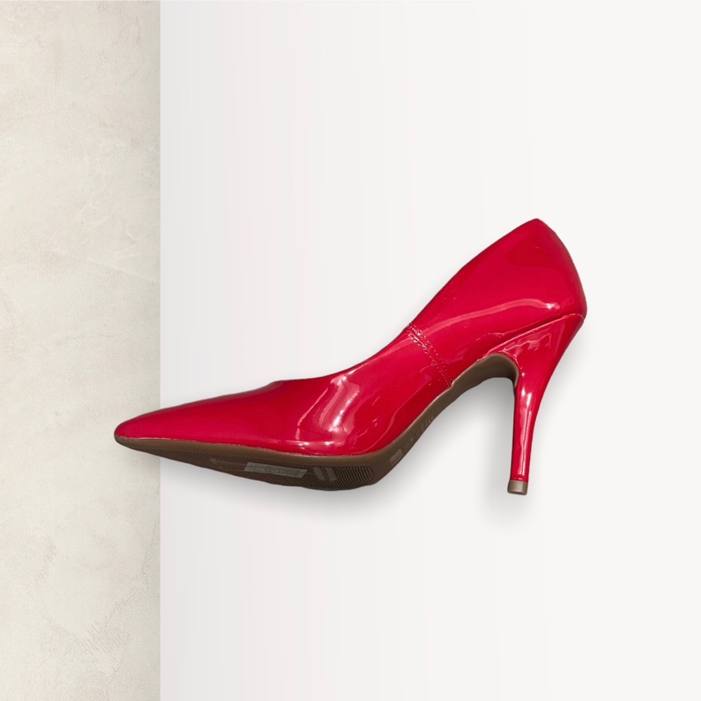 Red Patent Leather Heels - Picture 6 of 8
